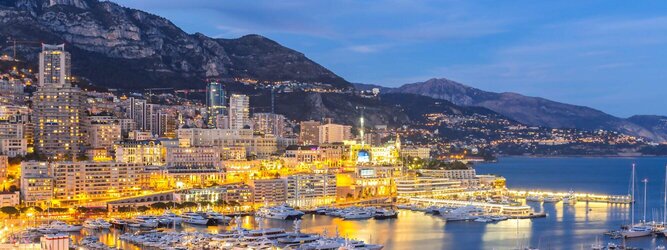 Trip Nordmazedonien Feriendestination Monaco - Genießen Sie die Fahrt Ihres Lebens am Steuer eines feurigen Lamborghini oder rassigen Ferrari. Starten Sie Ihre Spritztour in Monaco und lassen Sie das Fürstentum unter den vielen bewundernden Blicken der Passanten hinter sich. Cruisen Sie auf den wunderschönen Küstenstraßen der Côte d’Azur und den herrlichen Panoramastraßen über und um Monaco. Erleben Sie die unbeschreibliche Erotik dieses berauschenden Fahrgefühls, spüren Sie die Power & Kraft und das satte Brummen & Vibrieren der Motoren. Erkunden Sie als Pilot oder Co-Pilot in einem dieser legendären Supersportwagen einen Abschnitt der weltberühmten Formel-1-Rennstrecke in Monaco. Nehmen Sie als Erinnerung an diese Challenge ein persönliches Video oder Zertifikat mit nach Hause. Die beliebtesten Orte für Ferien in Monaco, locken mit besten Angebote für Hotels und Ferienunterkünfte mit Werbeaktionen, Rabatten, Sonderangebote für Monaco Urlaub buchen.